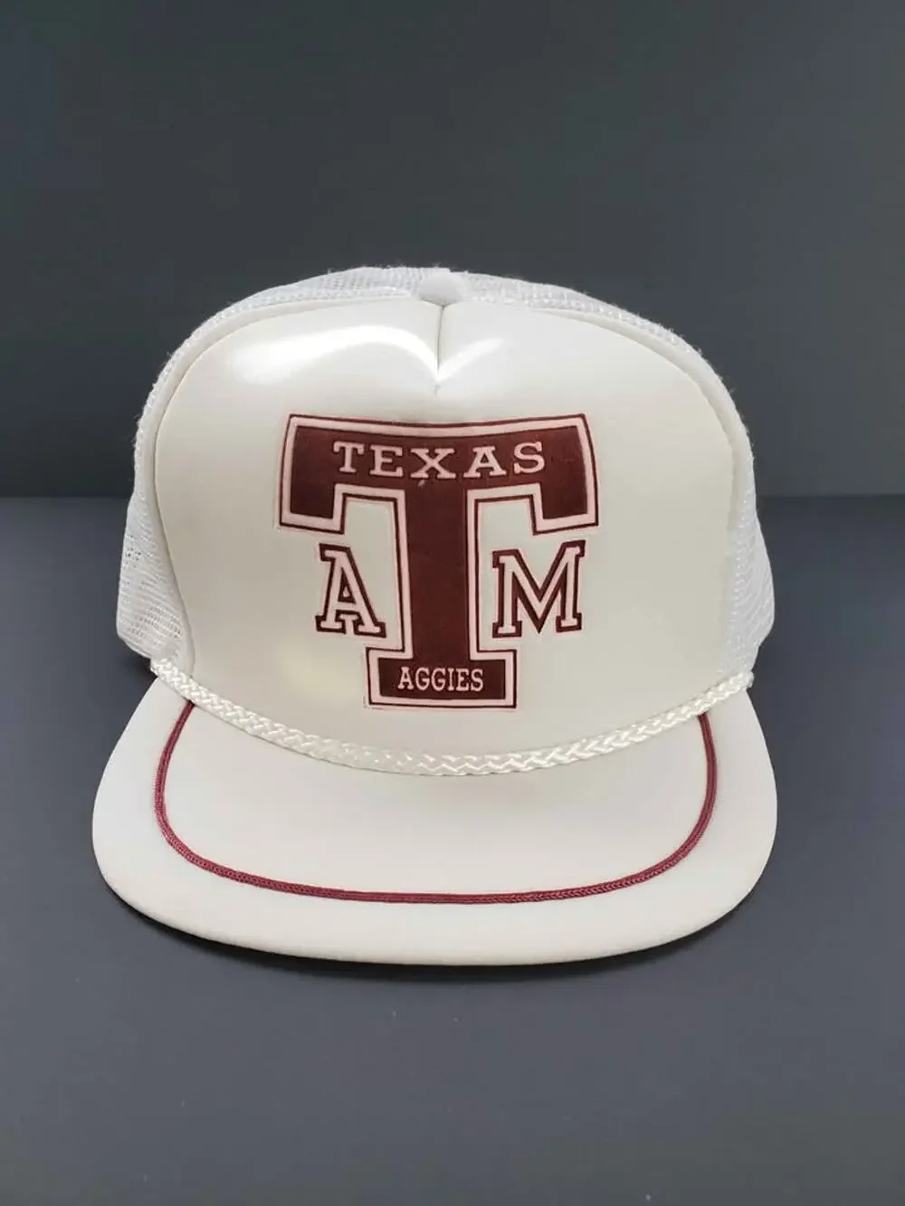 Vintage Texas A&M Aggies Trucker Hat – Snapback Mesh Cap